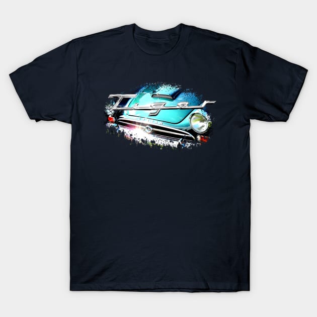 Sunbeam Alpine Tiger 1960s British classic car elements (with badge) T-Shirt by soitwouldseem